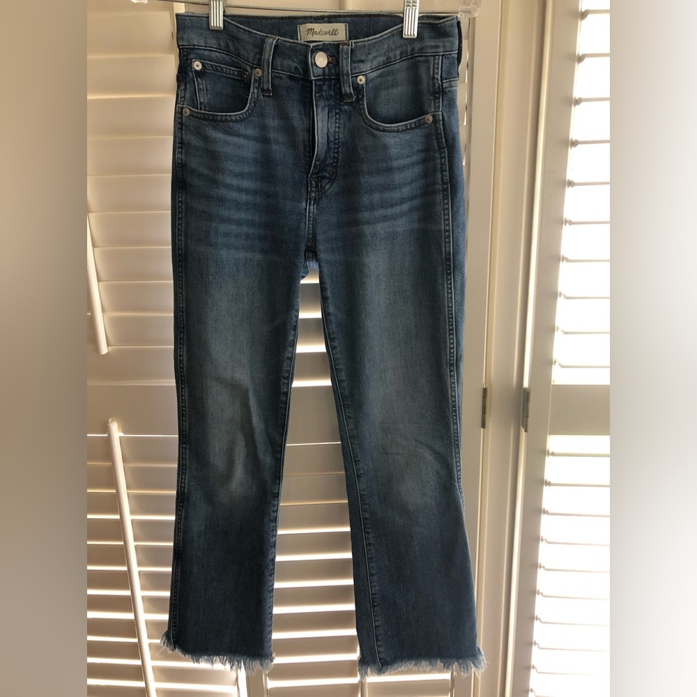 Madewell Cali Demi boot jeans size 25